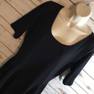 LuLaRoe Black Noir Nicole Dress